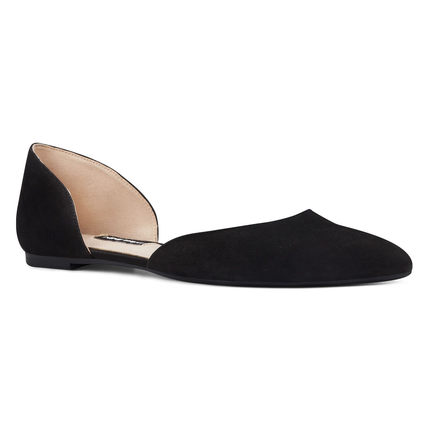 nine west black flats