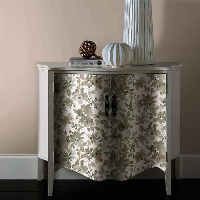 RoomMates Watercolor Floral Peel & Stick Wallpaper