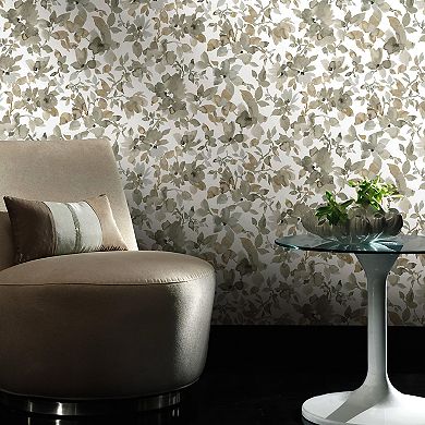 RoomMates Watercolor Floral Peel & Stick Wallpaper