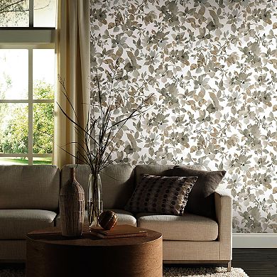 RoomMates Watercolor Floral Peel & Stick Wallpaper