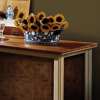 RoomMates Faux Copper Tin Tile Peel & Stick Wallpaper