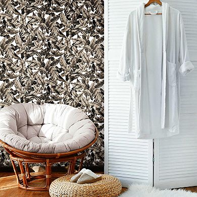 RoomMates Palm Leaf Peel & Stick Wallpaper