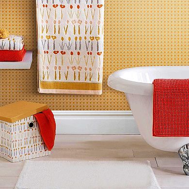 RoomMates Faux Woven Peel & Stick Wallpaper