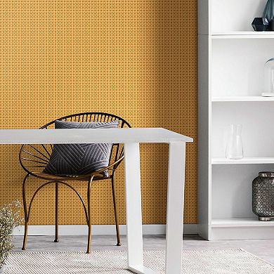 RoomMates Faux Woven Peel & Stick Wallpaper