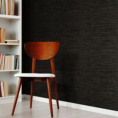 RoomMates Faux Grasscloth Peel & Stick Wallpaper