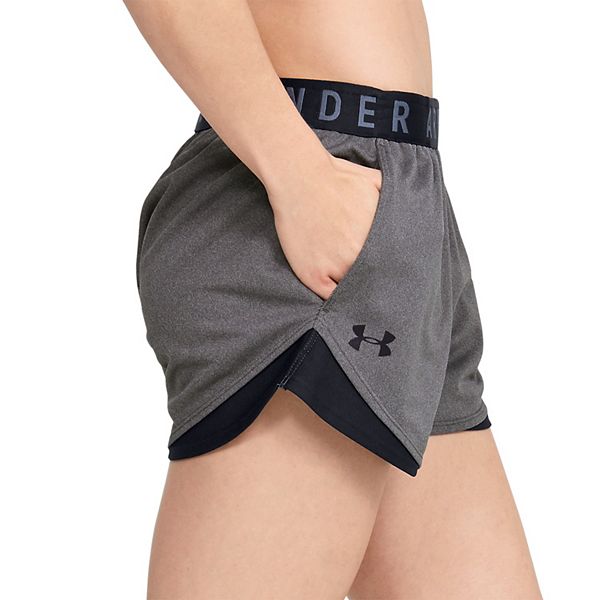 Calções Under Armour Play Up 3.0 Twist Cinzento para mulher