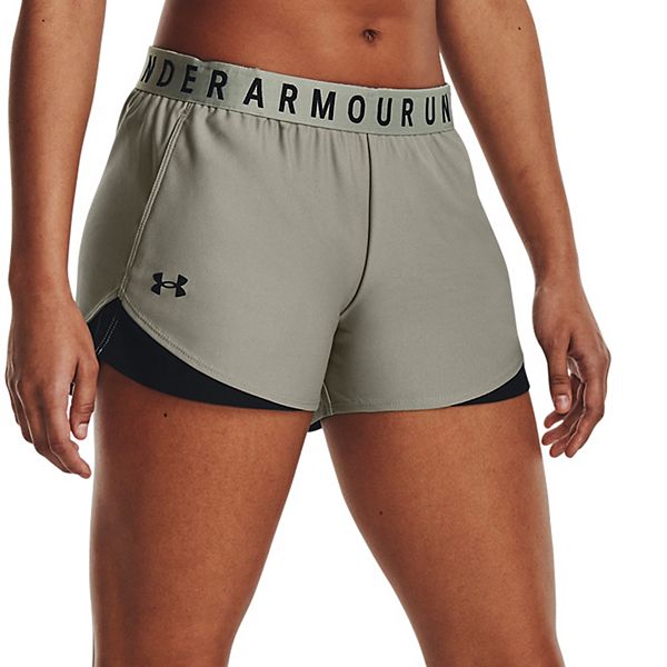 Women's Under Armour Play Up 3.0 Shorts - Grove Green (X SMALL)