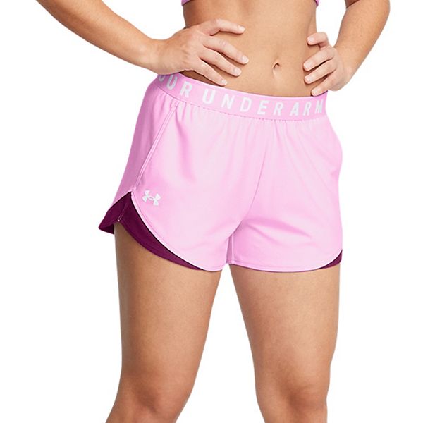 Women's Under Armour Play Up 3.0 Shorts - Stellar Pink (X SMALL)