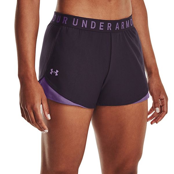 Women's Under Armour Play Up 3.0 Shorts - Tux Purple (XX LARGE)