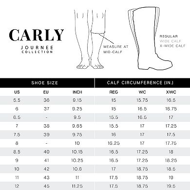 Journee Collection Carly Women's Knee-High Boots