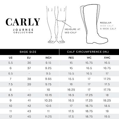 Journee Collection Carly Women s Knee High Boots