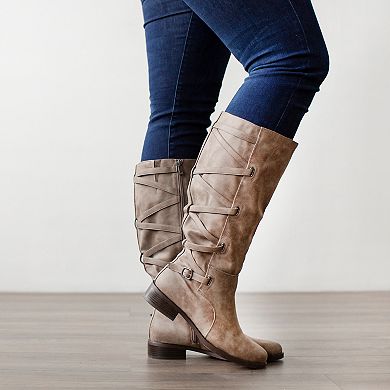 Journee Carly Women's Knee-High Boots