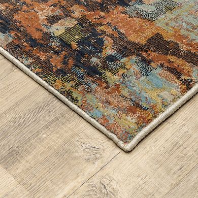 StyleHaven Xenia Distressed Abstract Rug