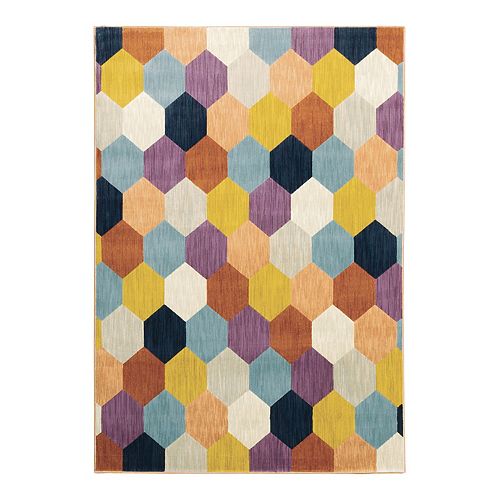 Hexagon Pattern Rug