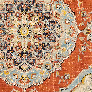 StyleHaven Xenia Bohemian Medallion Rug