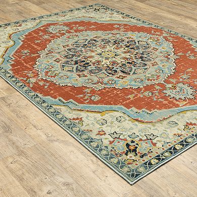 StyleHaven Xenia Bohemian Medallion Rug