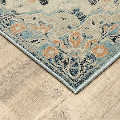 StyleHaven Xenia Faded Pattern Rug