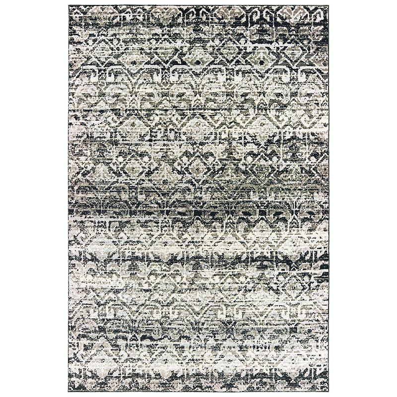 UPC 748679528677 product image for StyleHaven Brody Geo Tribal Rug, Grey, 8X11 Ft | upcitemdb.com