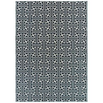 StyleHaven Brody Textured Geometric Rug