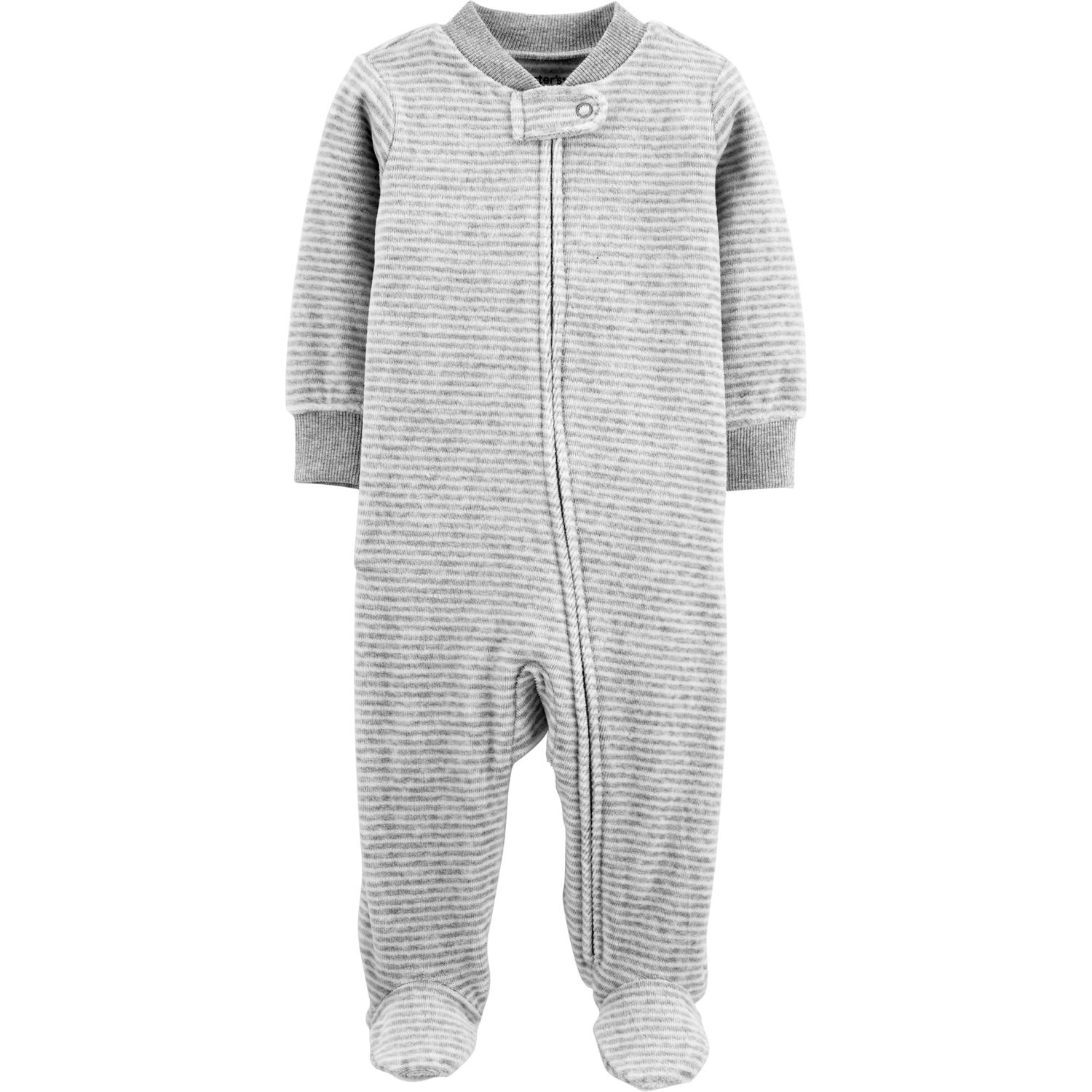 velour baby pajamas