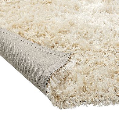 Chesapeake Microfiber Polyester Lurex Shag 5'x7' Elstra Area Rug