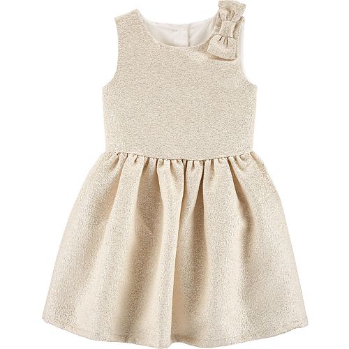 Toddler Girl Carter's Bow Holiday Dress