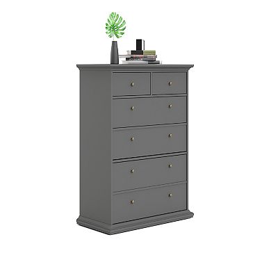 Tvilum 6-Drawer Modern Dresser