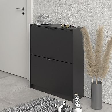 Tvilum 2-Drawer Shoe Cabinet