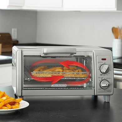 Black & Decker Crisp 'N Bake Air Fry 4-Slice Toaster Oven