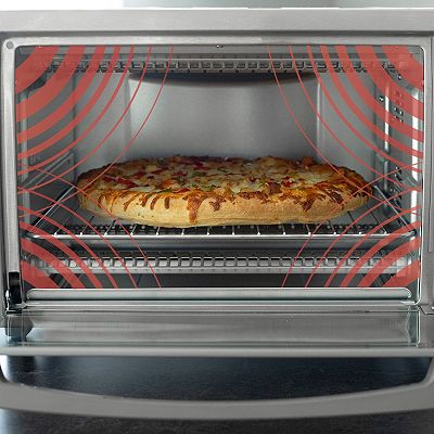 BLACK DECKER Crisp N Bake Air Fry Countertop Oven with No Preheat