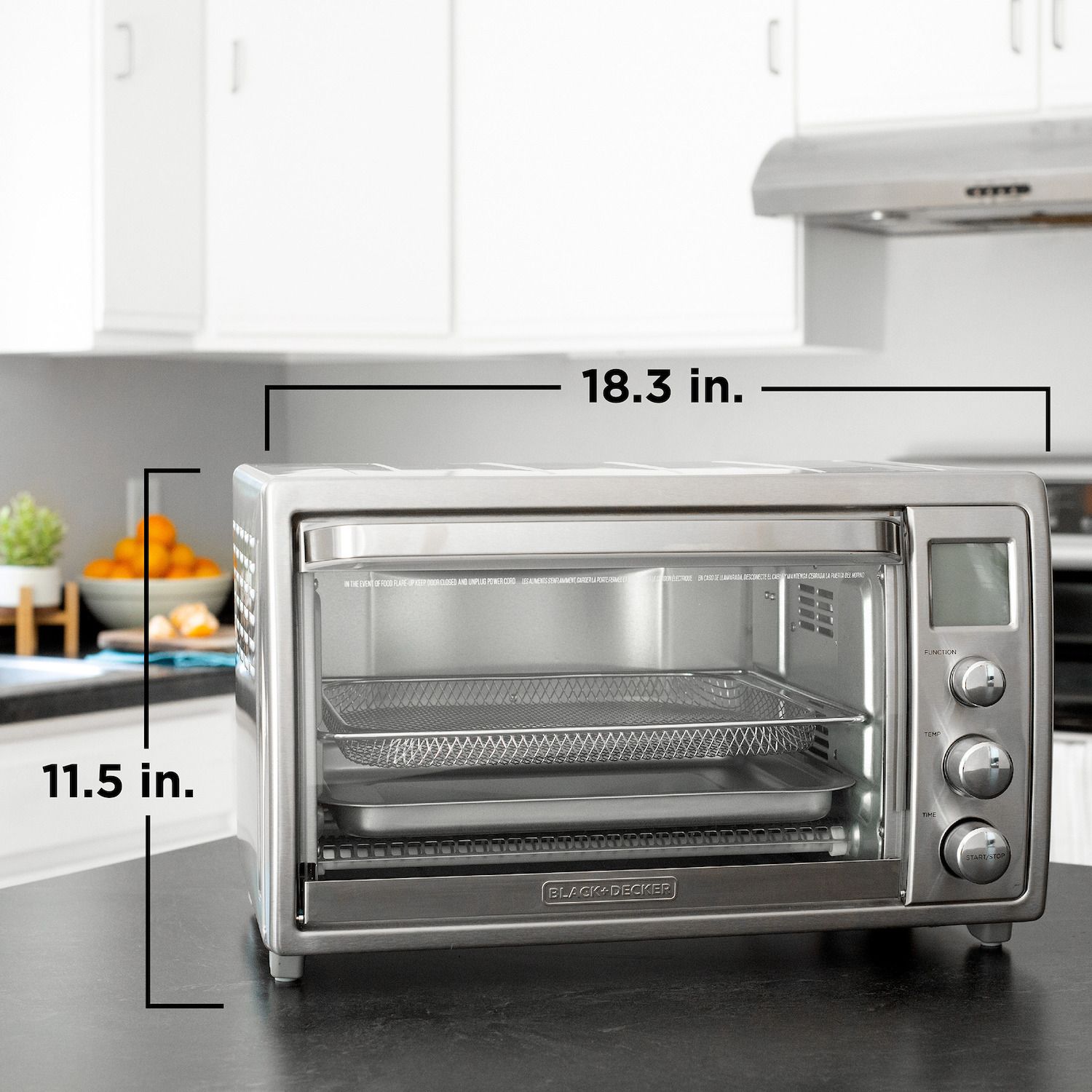 BLACK+DECKER™ Crisp'N Bake Air Fry Countertop Oven With No Preheat