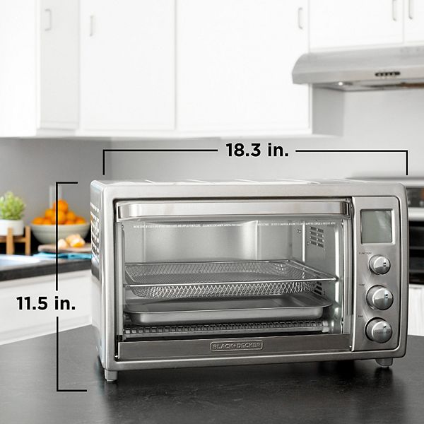Black & Decker Crisp'N Bake Air Fry Countertop Oven with No Preheat