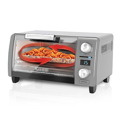 Black & Decker Crisp 'N Bake Air Fry Digital 4-Slice Toaster Oven