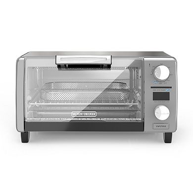 Black & Decker Crisp 'N Bake Air Fry Digital 4-Slice Toaster Oven