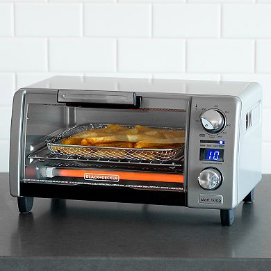 Black & Decker Crisp 'N Bake Air Fry Digital 4-Slice Toaster Oven