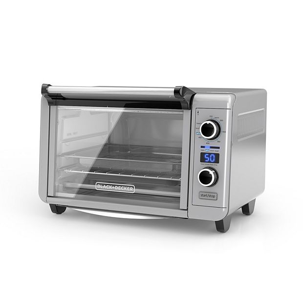 BLACK+DECKER Crisp 'N Bake Air Fry Toaster Oven, Stainless Steel