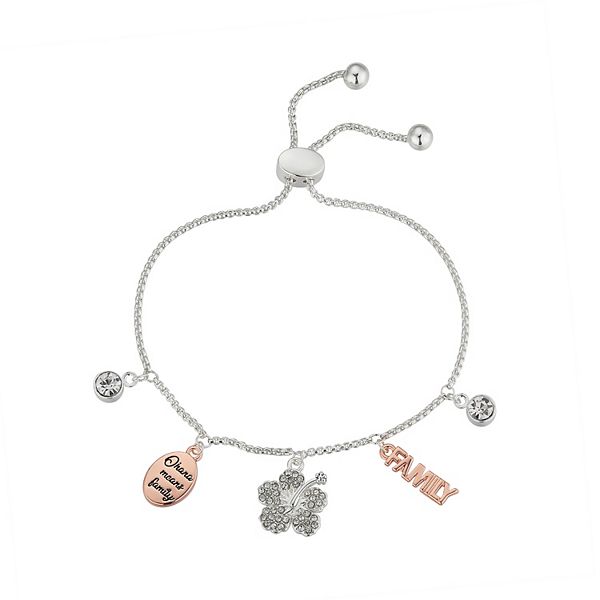 Lilo & Stitch Crystal Bolo Tennis Bracelet