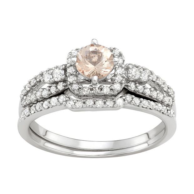 Kohls on sale morganite ring