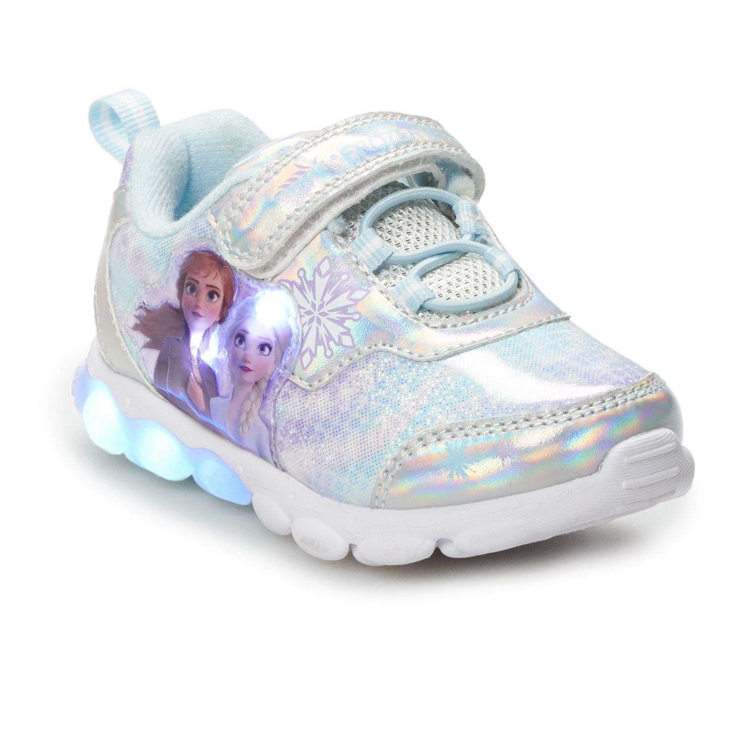 elsa and anna light up shoes