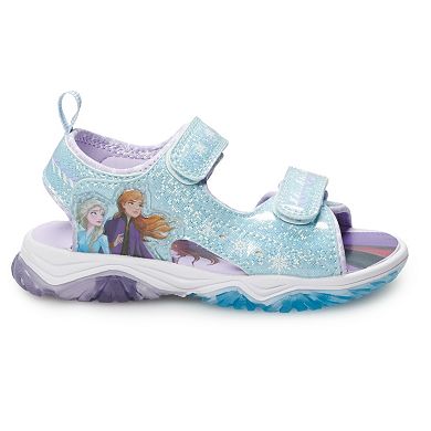 Disney's Frozen 2 Anna & Elsa Toddler Girls' Light Up Sandals