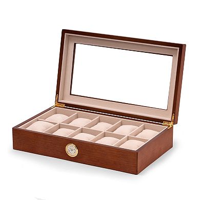 All In Time Wood Watch Box (Fits 10 Watches)