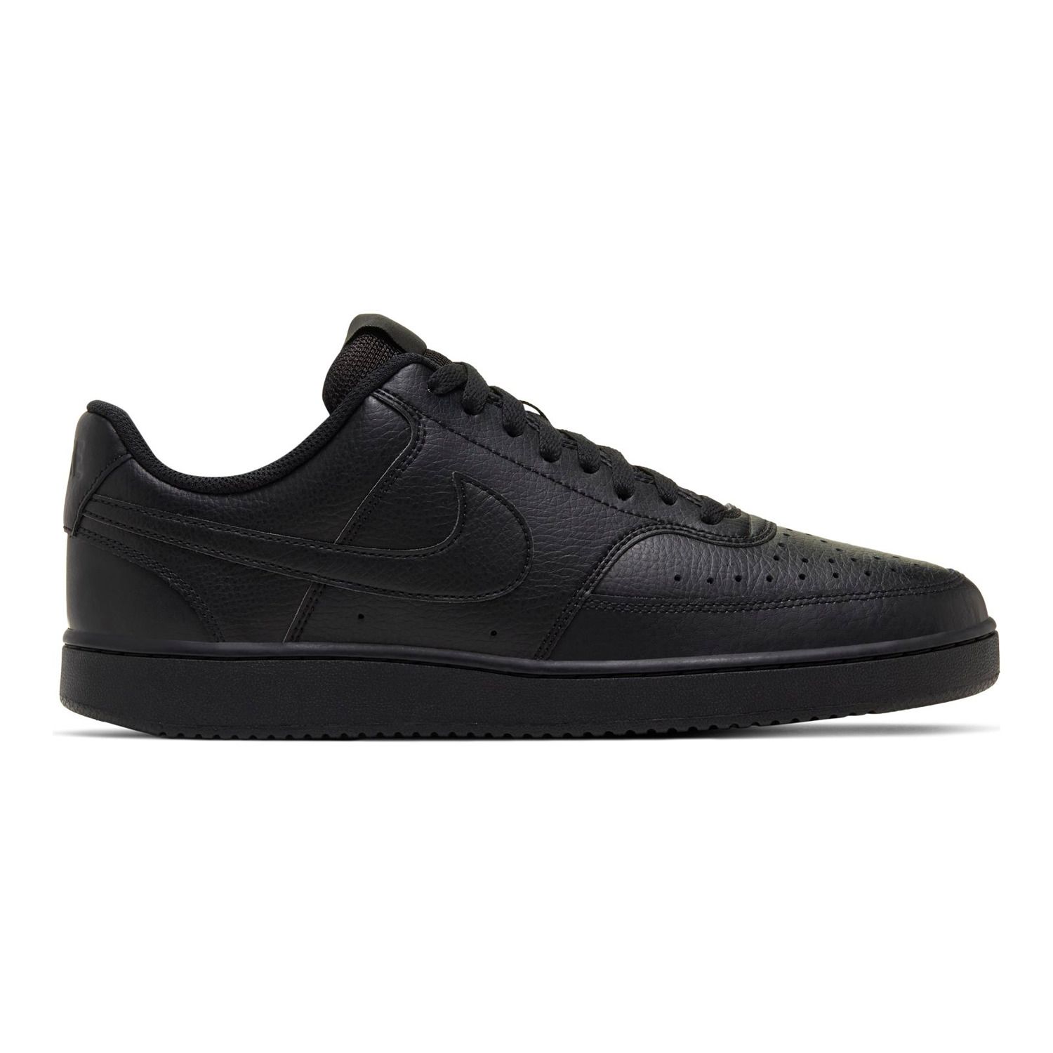 all black low top nikes