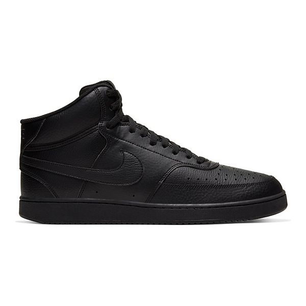 nike court vision mid black