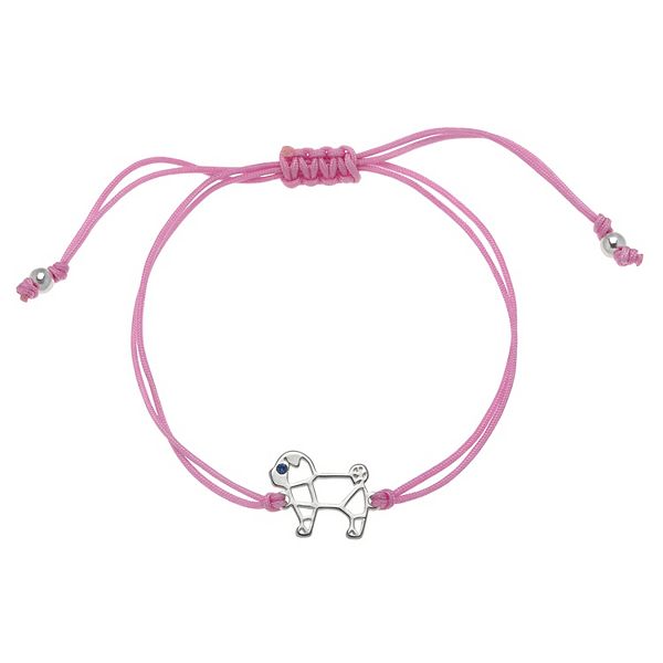 Swarovski pug store bracelet