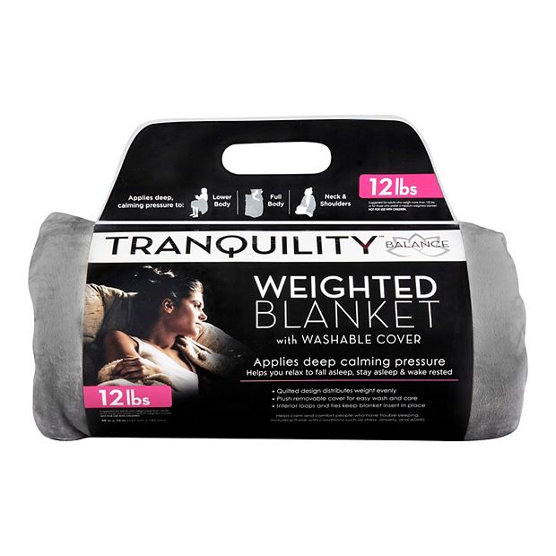 Tranquility 12lbs best sale weighted blanket