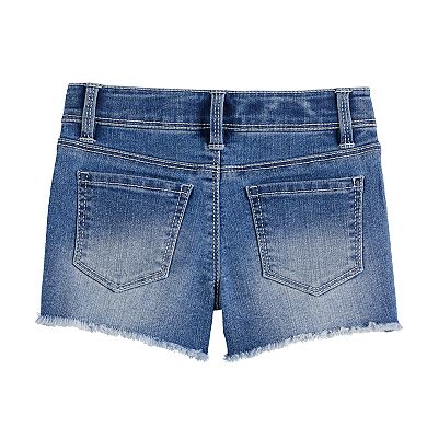 Girls 4-12 Sonoma Goods For Life® Sequined & Embroidered Shorts