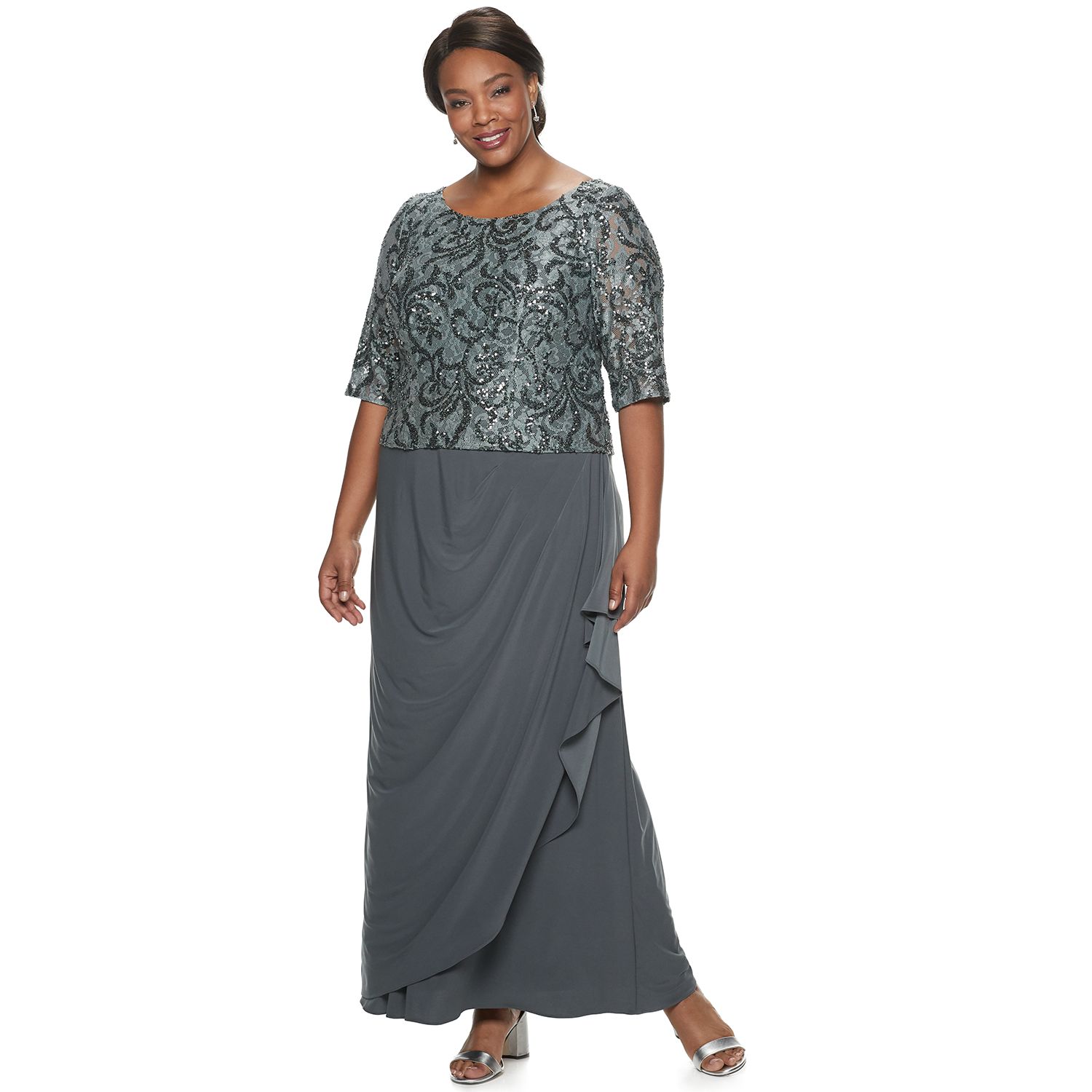 kohls plus size evening dresses