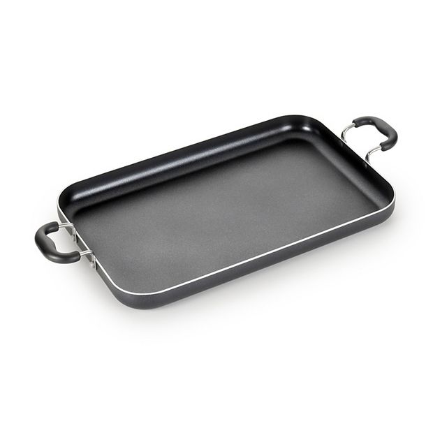 Stainless Steel Nonstick Double Burner Griddle Pan for Stove Top KTGRIDDTNS