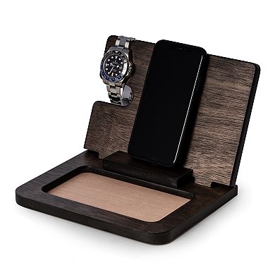 Jasper Wood Valet and Charging Station