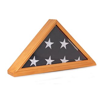 White Oak USA Flag Presentation Display Box